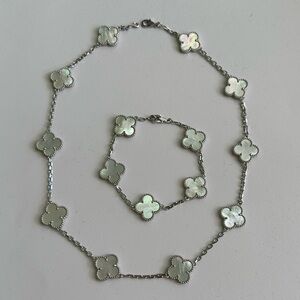 Alhambra Necklace & Bracelet Set